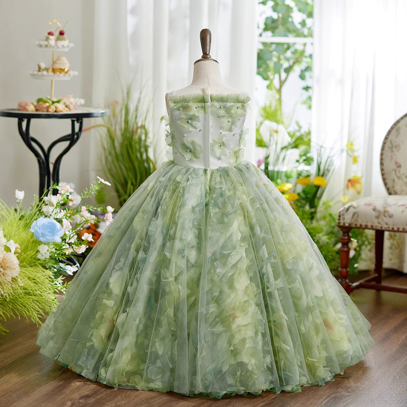 Girls' Ball Dresses Children's Birthday Princess Dresses Flower Girl Dresses