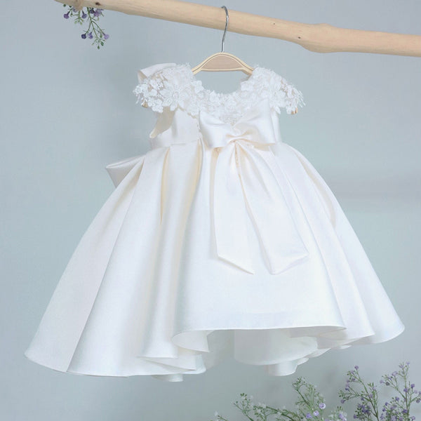 Cute Baby Girls Christening Dress Toddler Birthday Princess Dress