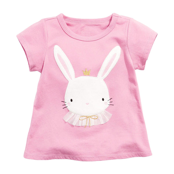 Summer Cotton Knitted Children's T-shirt