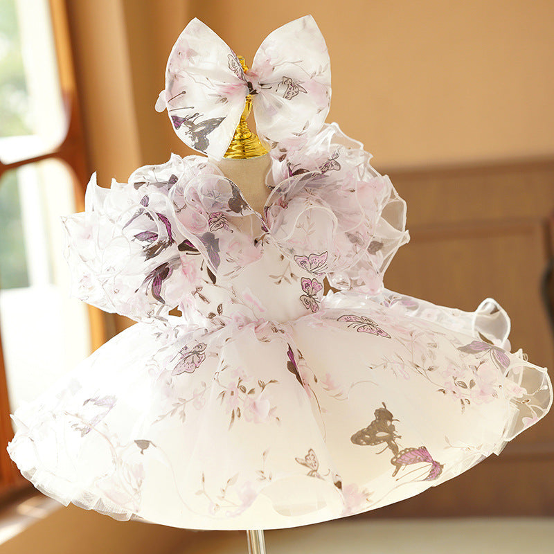 Girls Birthday Dress Flower Girl Wedding Princess Dress Girl Party Princess Dress