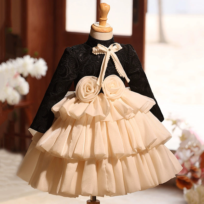 Flower Girl Christmas Dress Black Puffy Dress Toddler Birthday Page marryshe Flower Girl Christmas Dress Black Puffy Dress Toddler Birthday Page marryshe