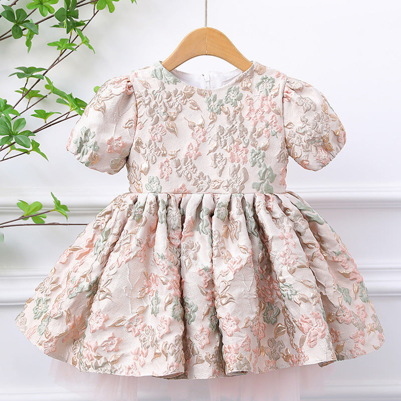 Cute Baby Girl Birthday Princess Dress Flower Girl Wedding Dress