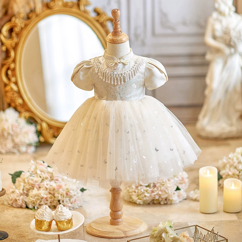 Baby Girl Birthday Princess Dress Flower Girl Fluffy Dress