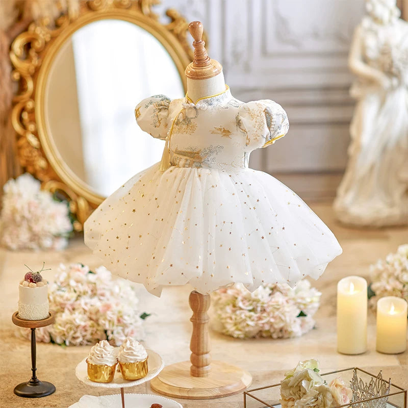 baptism party dresses Penelope Christening Gown & Bonnet at Baby Beau & Belle