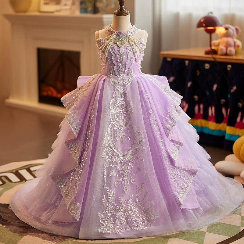 Puffy Long Train Dresses Christmas Princess Dresses marryshe Puffy Long Train Dresses Christmas Princess Dresses marryshe