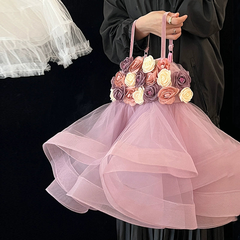 Girls Communion Dress Baby Girl Party Mesh Dress