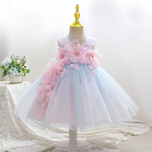 Elegant Baby Girls Beauty Pageant Dresses Toddler  Christening Dresses