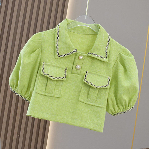 Cute Baby Girl Summer Two Piece Suit