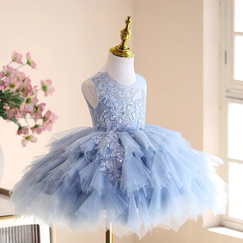 Girls Birthday Dress Cute Flower Girl Dress Girls Party Princess Dress