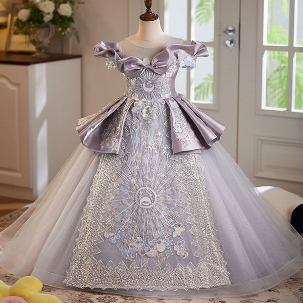 Girls Birthday Party Dress Children Wedding Princess Dress