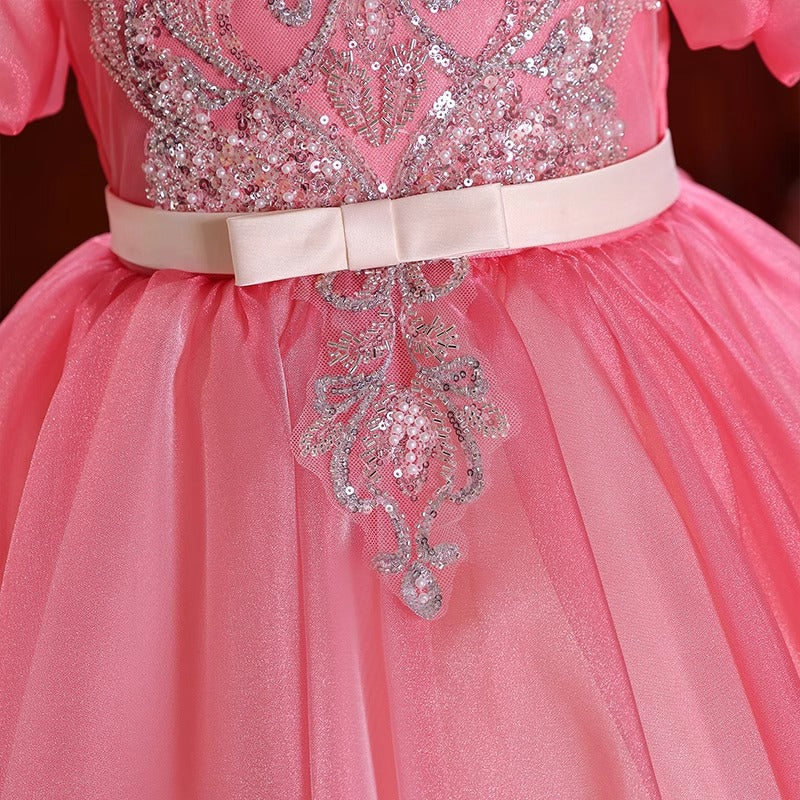 Girls' Prom Princess Dress Girls' Birthday Dress Flower Girl Elegant Dress