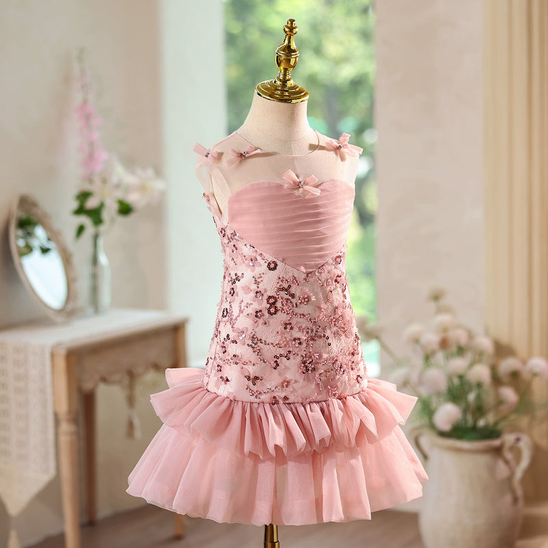 Children's Party Dress Girls Birthday Princess Dress Girl Formal Dress
