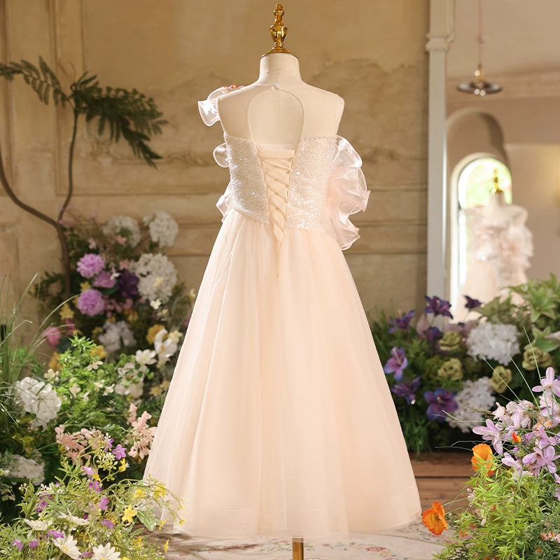 Girls Elegant Ball Gowns Girls Party Princess Dress