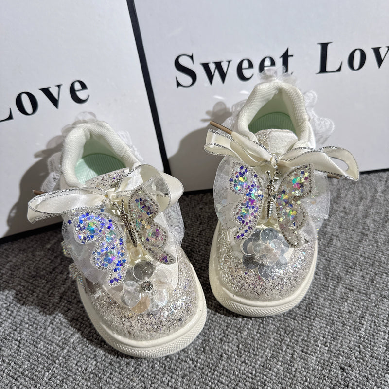 Girls' Butterfly Princess Sneakers