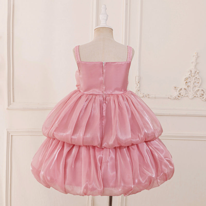 Flower Girl Wedding Princess Dress Girl Birthday Puffy Dress
