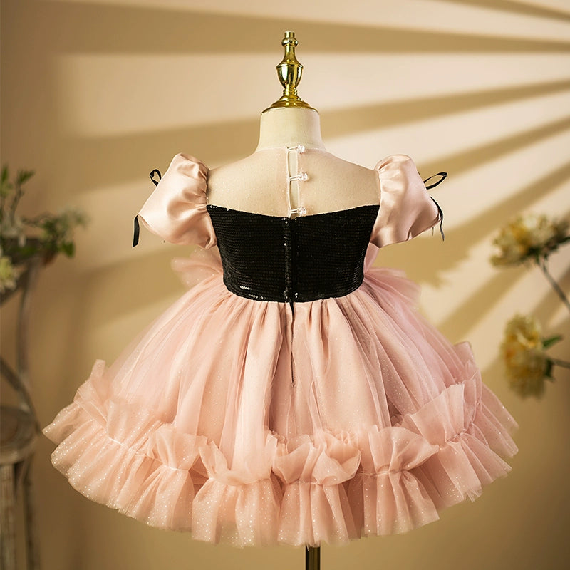 Girls Baptism Dress Children's Birthday Princess Dress