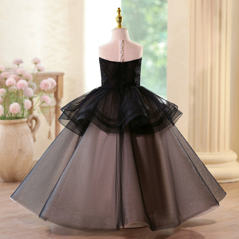 Children's Prom Dresses Girls' Birthday Princess Dresses Girls' Beauty Pageant Dresses