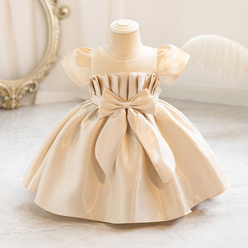 Baby Girl Dress Toddler Princess Dress Textured Communion Pageant Party Dress Baby Girl Dress Toddler Princess Dress Textured Communion Pageant Party Dress