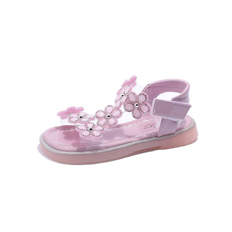 Baby Girls Summer Elegant Flower Sandals