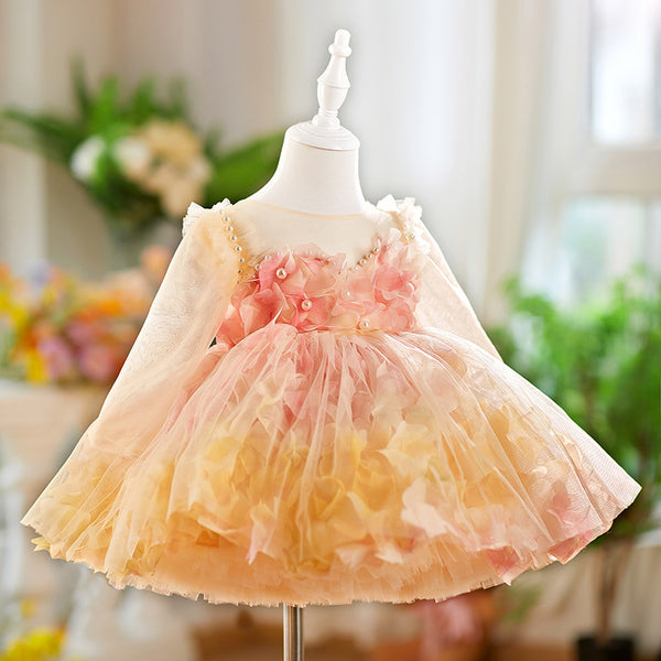 Girls Party Princess Dress Girls Puffy Birthday Dress