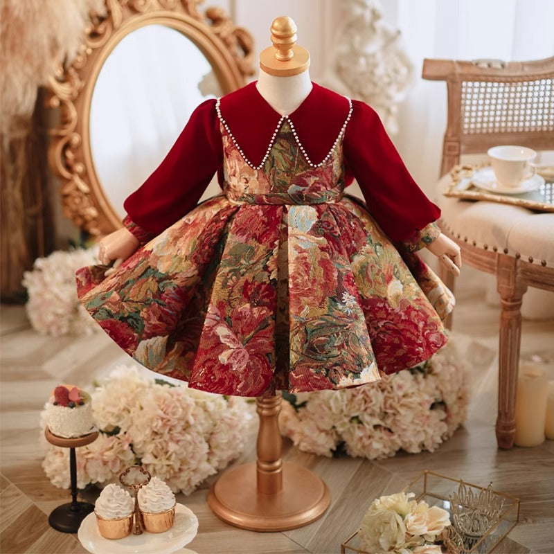 girls brown christmas dress Amazon.com: AIMAOMI Baby Girl Christmas Dress Long Sleeve Tulle Tutu Dresses Outfit Xmas Party Clothes Christmas Dresses for (Brown, 6-12 Months): Clothing, Shoes & Jewelry