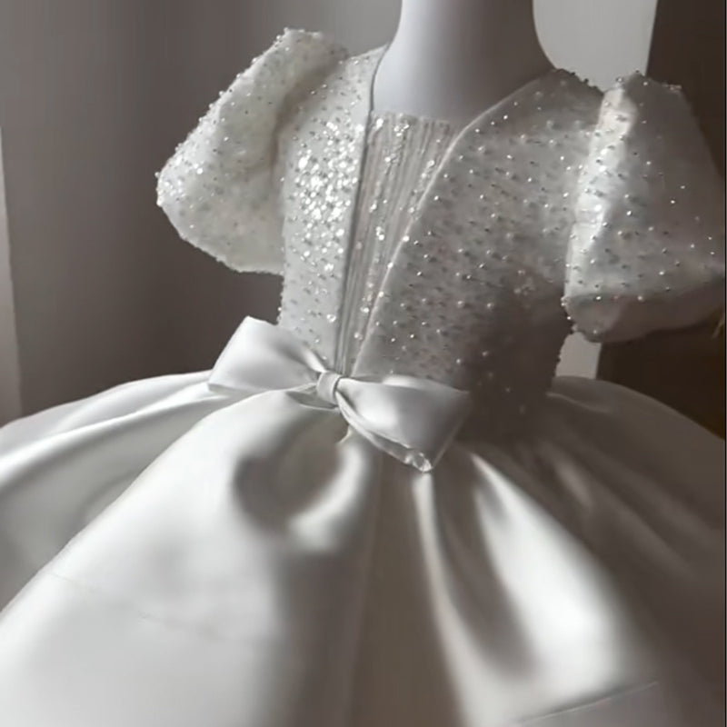 Girls Communion Dress Flower Girl Princess Dress Girls Birthday Dress