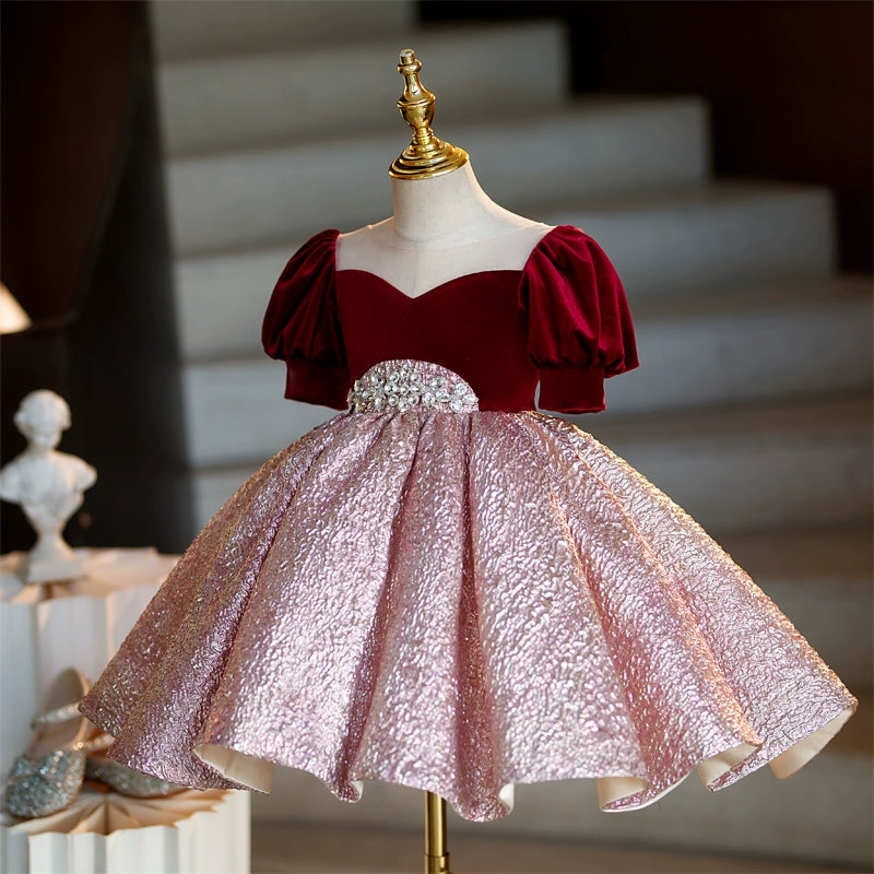 christmas dress teens Red Velvet Girls Christmas Dress, Twirly Velveteen Girls Dress, Full Circle Skit, Family Photoshoot, Pictures, Velvet, Handmade by Fi and Me