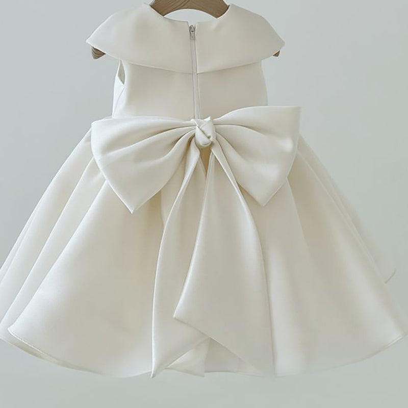 Baby Girl Communion Dress Girl Birthday Princess Dress Flower Girl Puff Dress