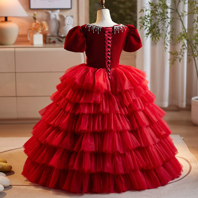 Girl Birthday Dresses Toddler Ball Gowns Girls Halloween Princess Dresses