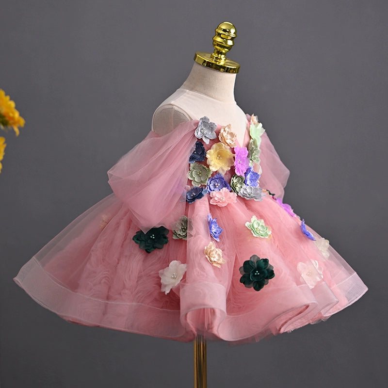 Girl Ball Princess Dress Girl Birthday Party Dress Flower Girl Dress
