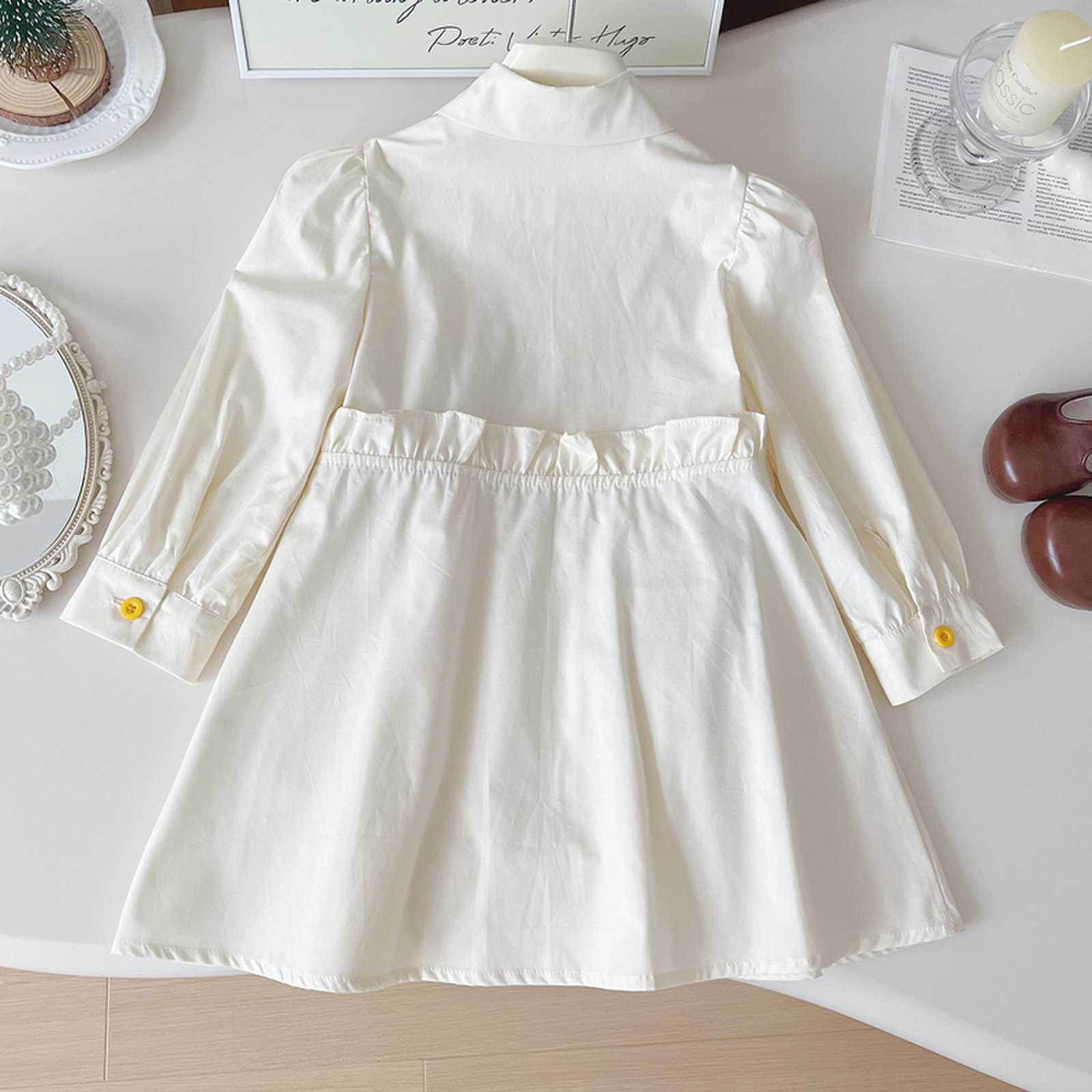 Girls Cute Summer 3D Flower Shirt Dress – marryshe