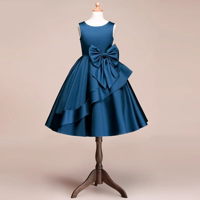 Children's Cute Dress Girls Communion Dress Girls Birthday Princess Dress