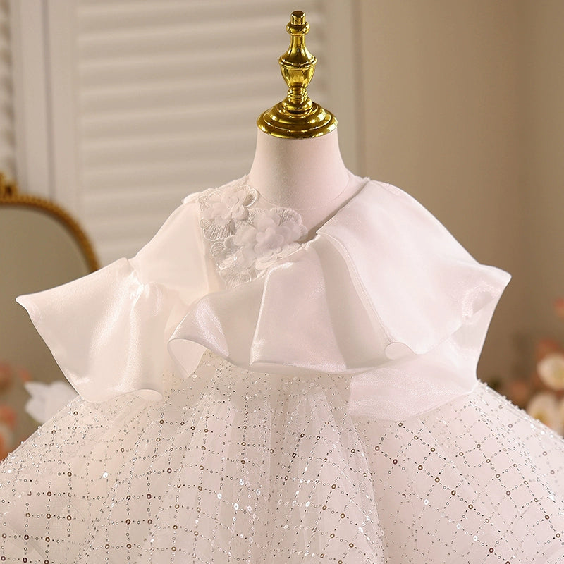 Children's Birthday Puffy Princess Dress Flower Girl Wedding Dress