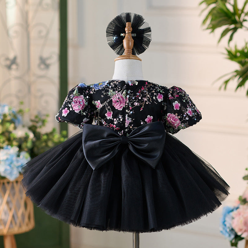 Luxurious Baby Girl  Beauty Pageant Dress Toddler Birthday Party Princess Dress