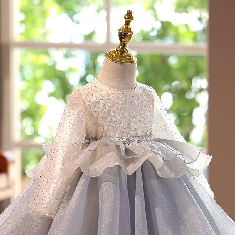 Girls Party Dresses Children Birthday Dress Flower Girl Princess Dress