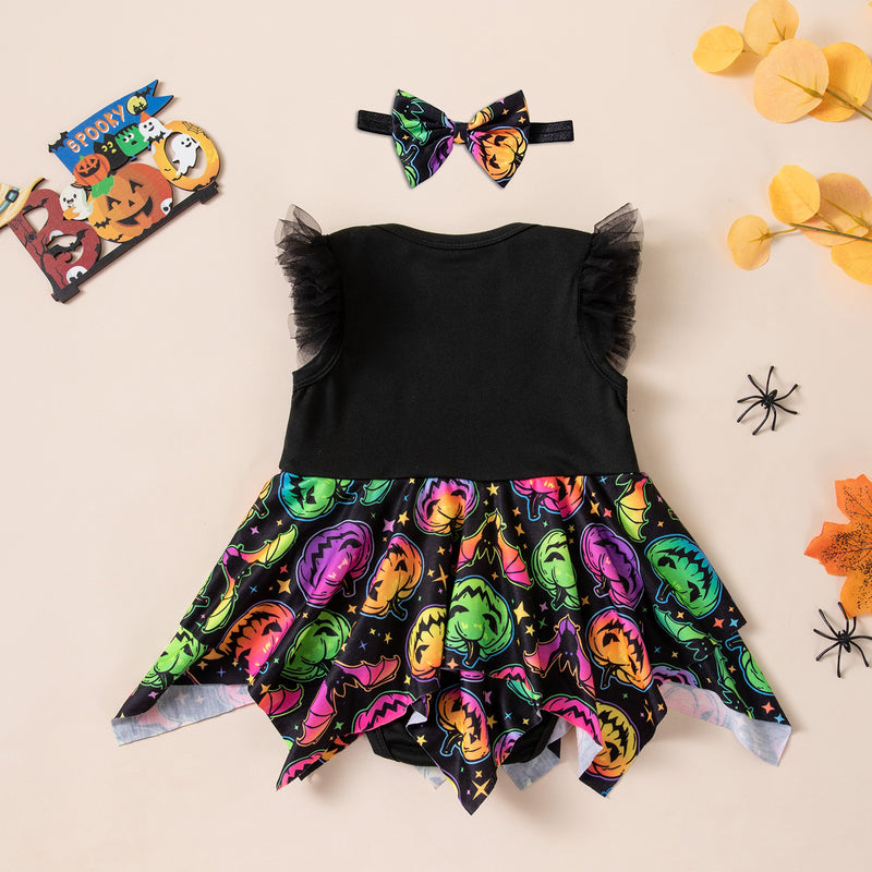 Girls Halloween Party Dress Baby Girl Cute Dresses