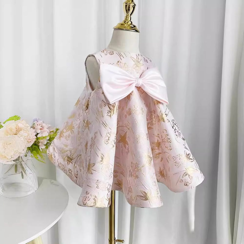 Elegant Baby Girls Beauty Pageant Dresses Toddler Birthday Princess Dress