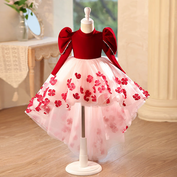 Girls' Christmas Dresses Children's Birthday Princess Dresses Baby Ball Dresses