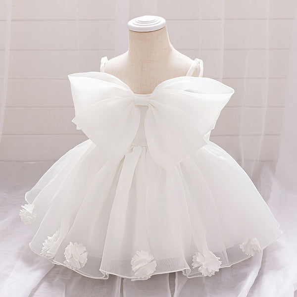 Baby Christening Dress Girl Cute Birthday Princess Dress