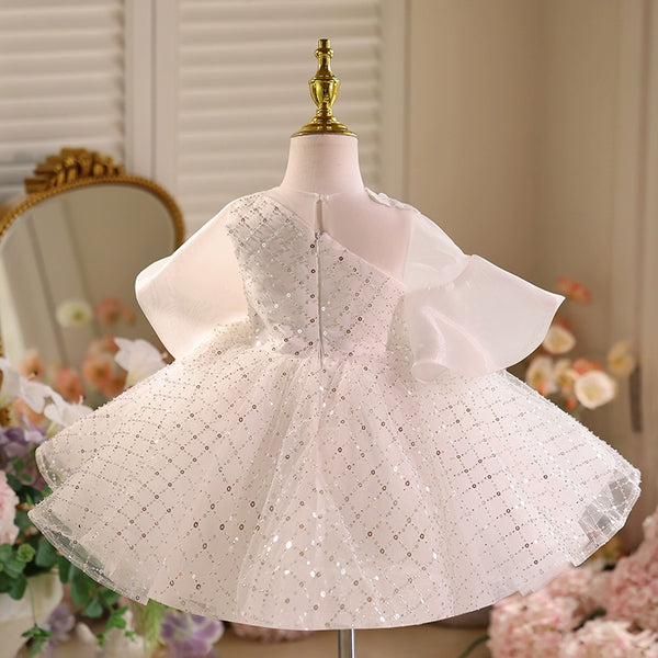 Children's Birthday Puffy Princess Dress Flower Girl Wedding Dress