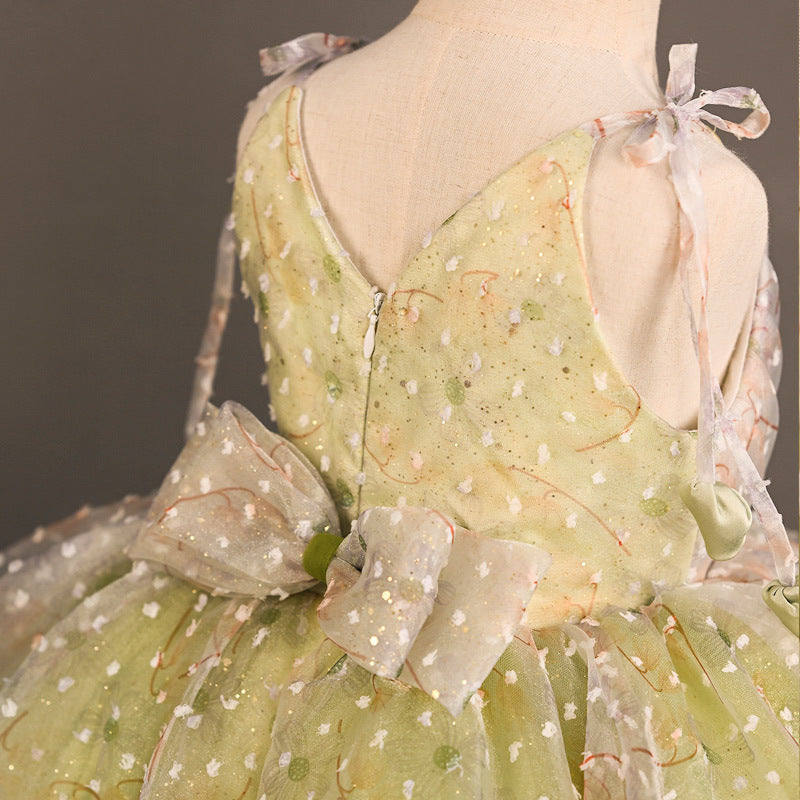 Cute Children's Birthday Dress Flower Girl Wedding Princess Dress