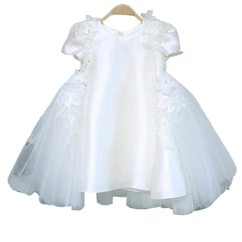 Elegant Baby Girl First Communion Dress Toddler Christening Dresses