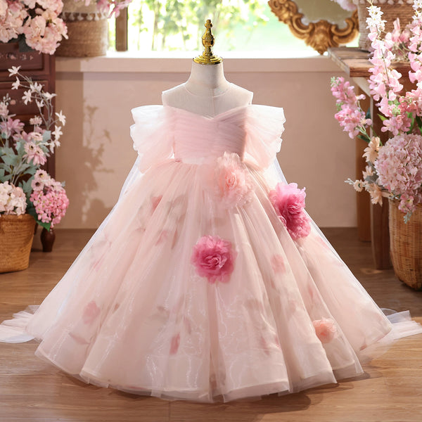 Girls' Prom Dresses Children's Birthday Dresses Girls' Pageant Dresses