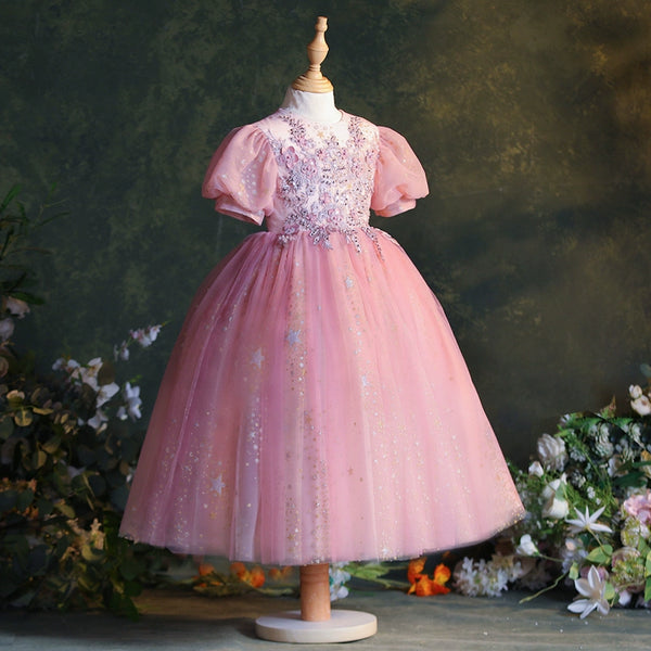 Girls Birthday Dresses Girls Party Princess Dresses Flower Girl Wedding Dresses