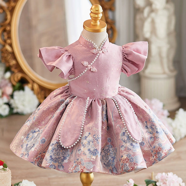 Baby Girl Birthday Dresses Girls Baptism Princess Dresses Toddler Ball Gowns
