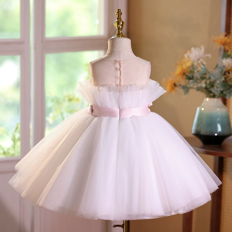 Girls Formal Communion Dress Flower Girl Wedding Princess Dress