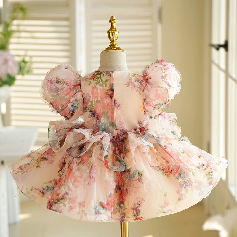 Girls Birthday Party Princess Dress Flower Girl Wedding Dress