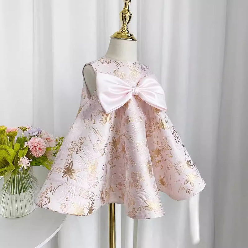 Elegant Baby Girls Beauty Pageant Dresses Toddler Birthday Princess Dress