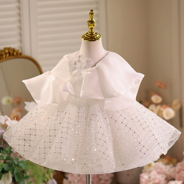 Children's Birthday Puffy Princess Dress Flower Girl Wedding Dress