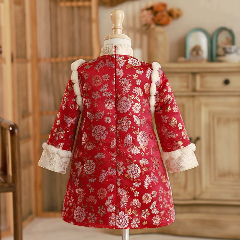 Embroidered Winter Christmas Dress New Year Winter Dress marryshe Embroidered Winter Christmas Dress New Year Winter Dress marryshe
